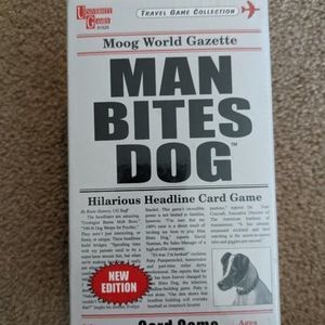 Man Bites Dog Card Game Sealed NIB